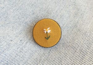 Broche Madeliefje